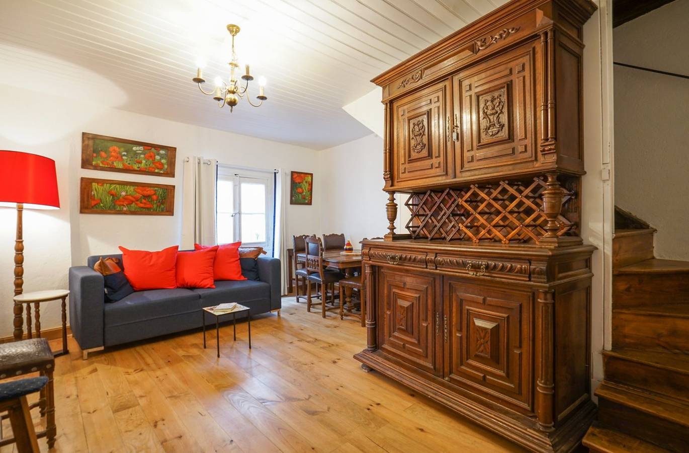 Maison dans le cœur d'un village médiéval, Vallée du Lot in Figeac, Massif central