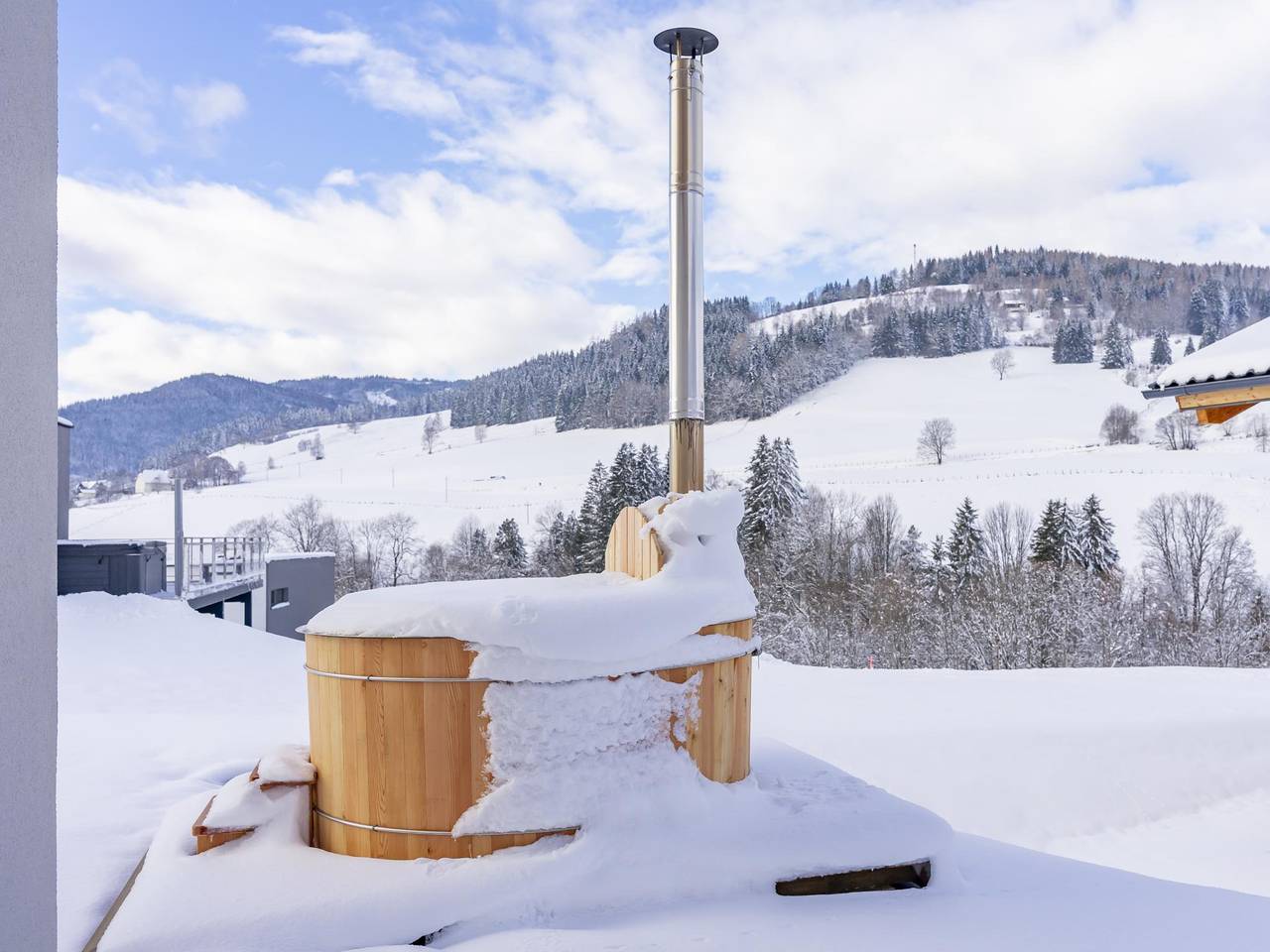 Ski-in-Ski-out Chalet mit Sauna und Hottub in St. Lambrecht, Westliche Obersteiermark