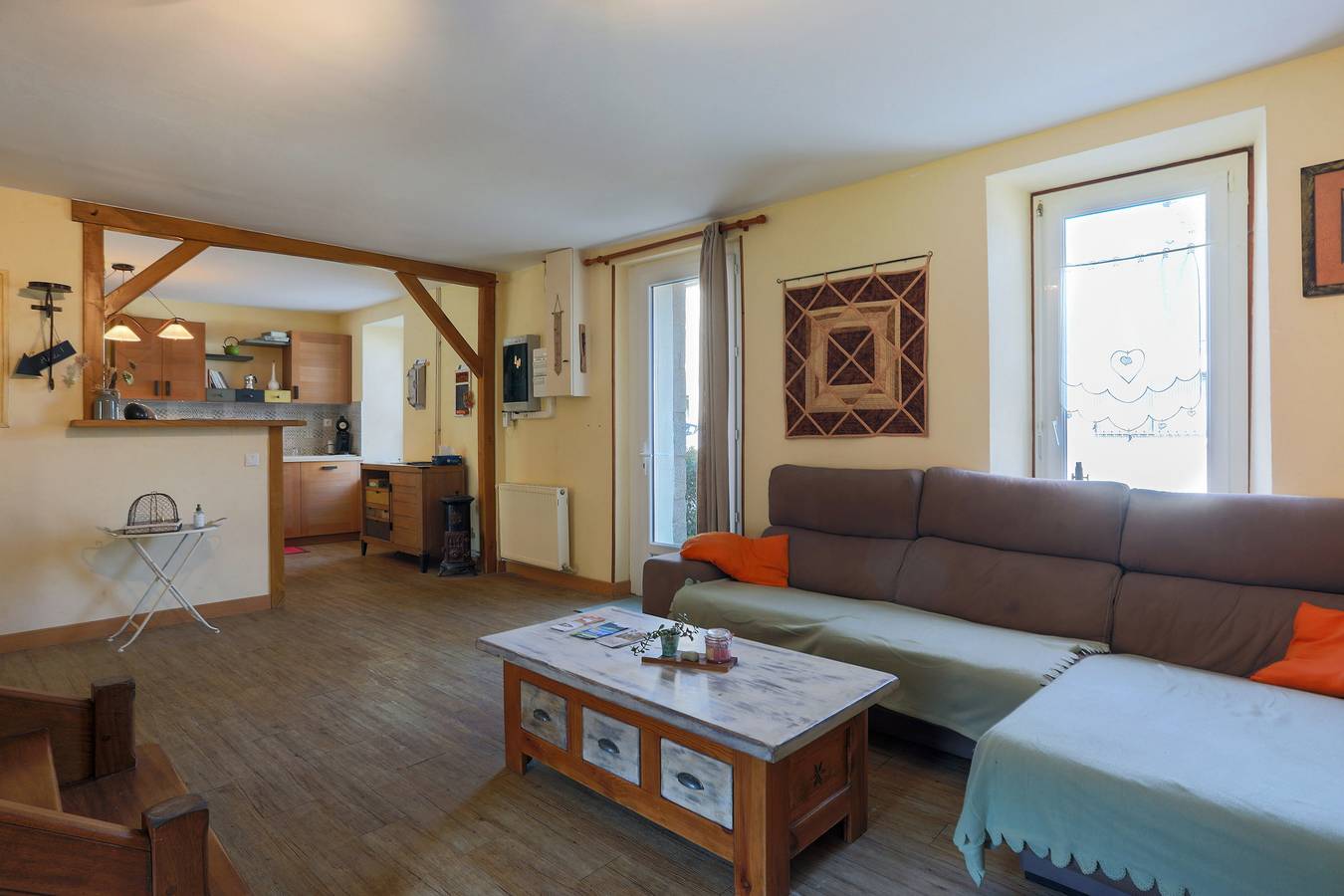 Maison de vacances 'Ty Carolie' avec terrasse privée, jardin privé et Wi-Fi in Le Merzer, Cotes-d'Armor