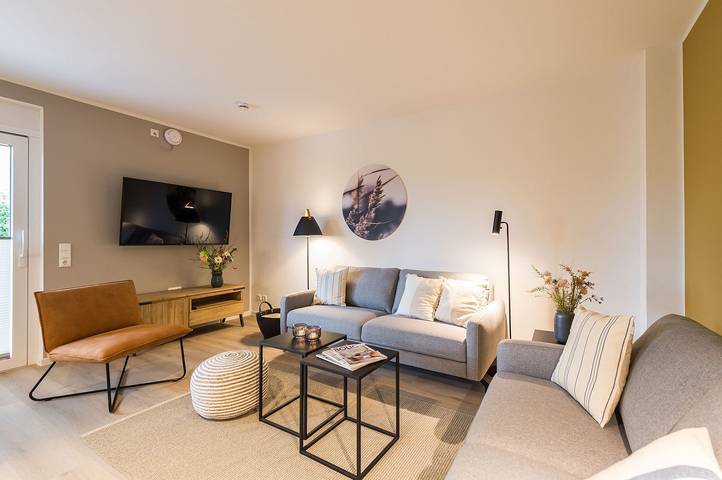 Ferienwohnung für 6 Personen, mit Whirlpool und Terrasse sowie Sauna in Grömitz