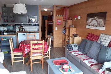 Chalet pour 4 personnes, avec balcon à Courchevel