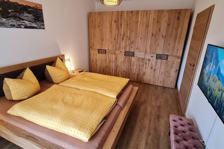 Hütte für 4 Personen, mit Balkon am Forggensee