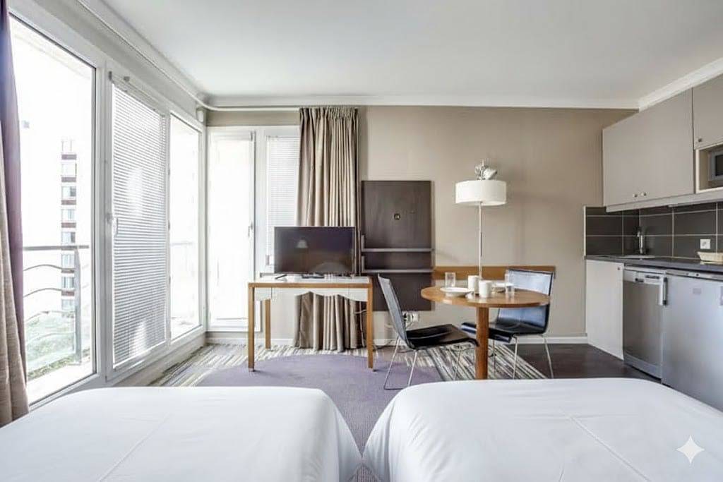 Studio entier, Guestready - Studio cosy près du métro in Issy-les-Moulineaux, Hauts-de-Seine