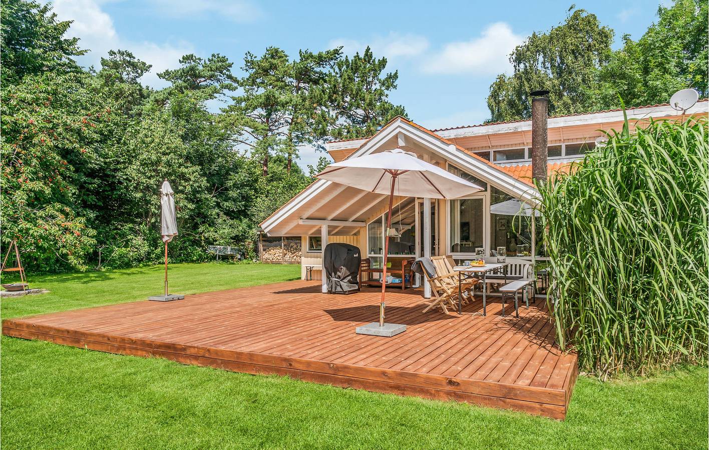 Ferienhaus für 6 Personen mit Terrasse in Nykøbing Sjælland, Nordwestseeland