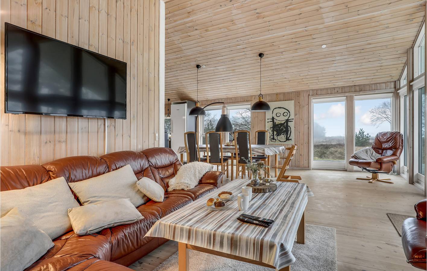 Ferienhaus für 6 Personen mit Terrasse in Østre Sømarken, Pedersker