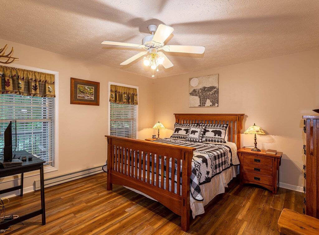 Adventure Awaits is located a 3,800 feet in elevation with hot tub and pretty views! Pet friendly! in Blue Ridge Parkway, Seven Devils