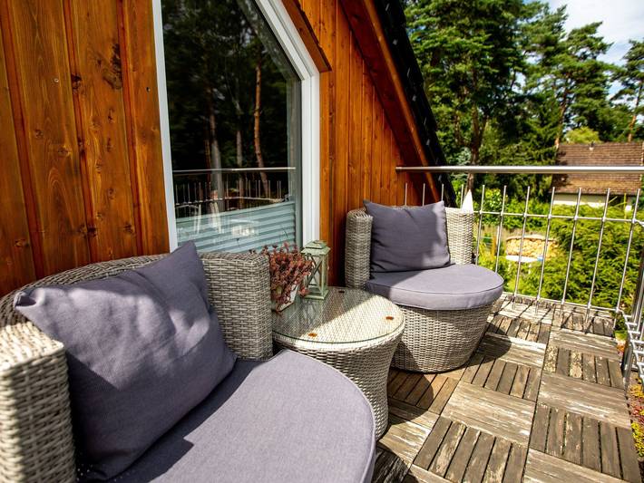 Ferienhaus für 7 Personen, mit Balkon und Terrasse sowie Garten und Seeblick in Plau am See - 3
