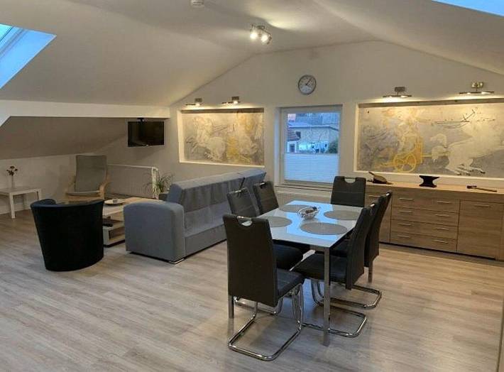 Ferienwohnung für 4 Personen, mit Terrasse und Garten