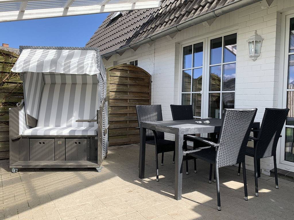 Kleine Strandkoje in Kronsgaard, Schleswig-Flensburg