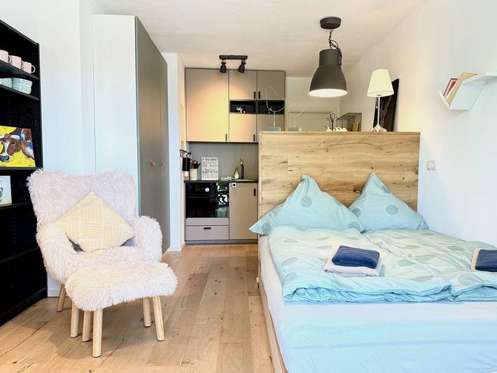 Ferienwohnung für 2 Personen, mit Ausblick und Terrasse in Scheidegg - 4
