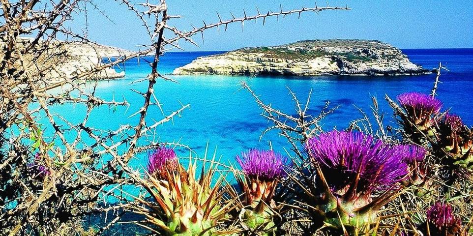 Vakantiewoning voor 2 personen, met terras op Lampedusa