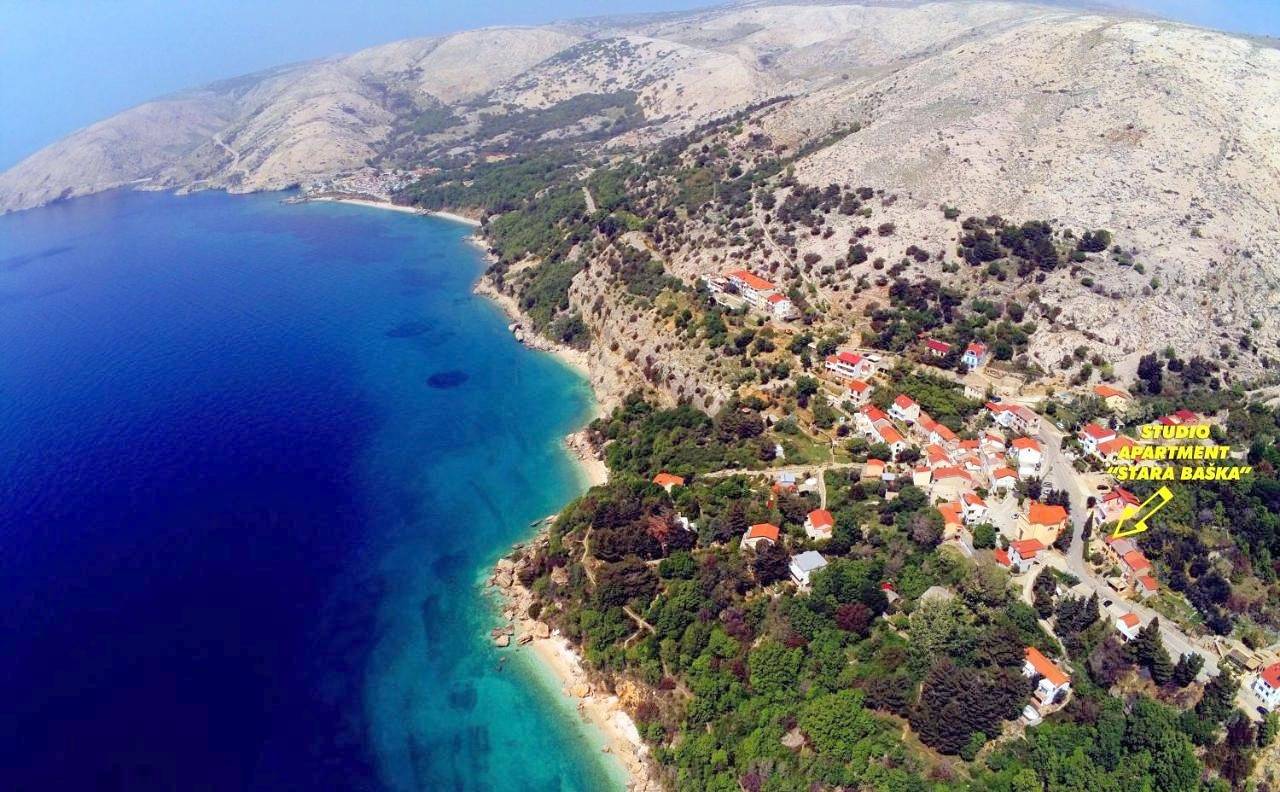 Ganze Wohnung, Apartment with Sea View in Punat, Krk