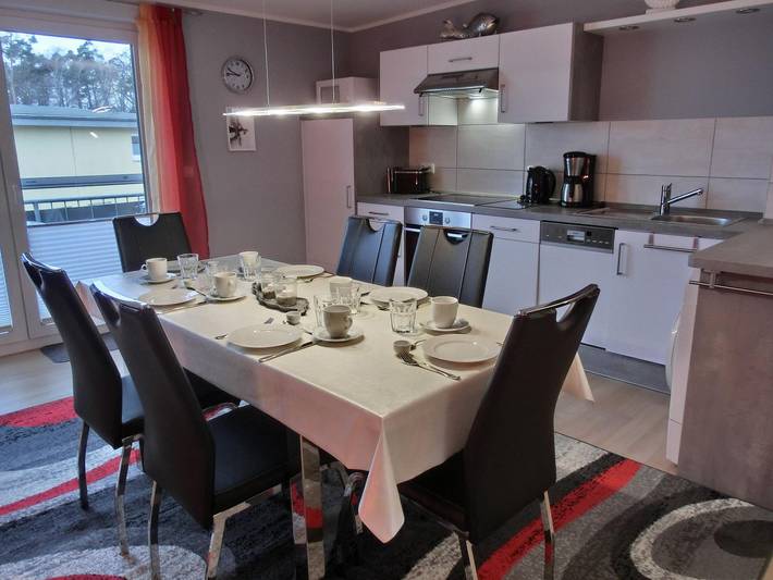 Ferienwohnung für 4 Personen, mit Sauna und Balkon in Gelbensande - 2
