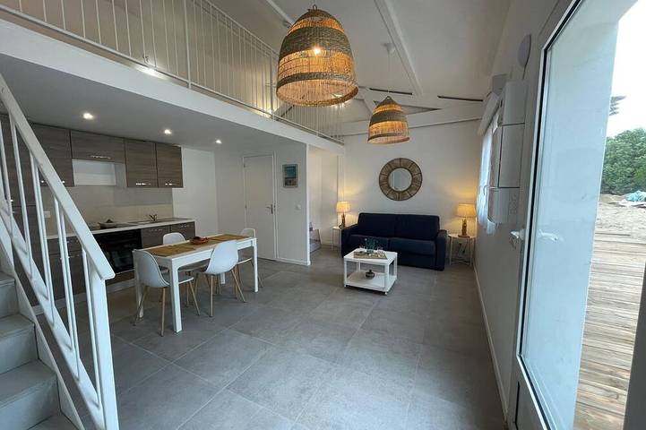 Appartement de vacances pour 4 personnes, avec jardin et terrasse, animaux acceptés