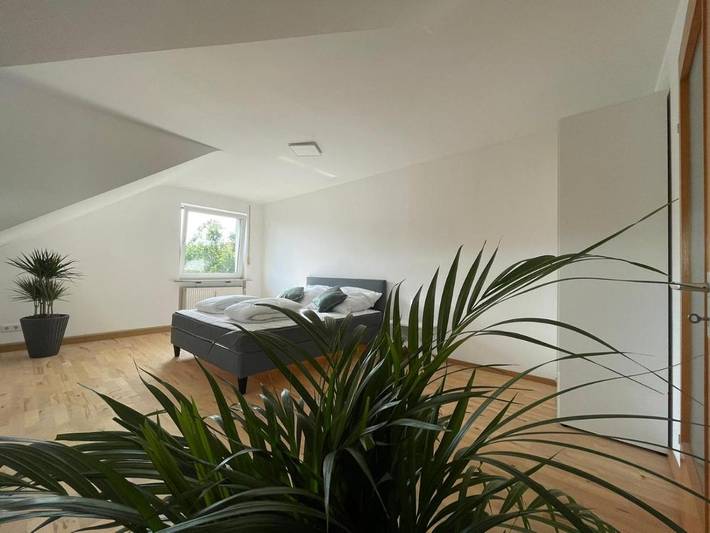 Ferienwohnung für 6 Personen, mit Garten und Ausblick