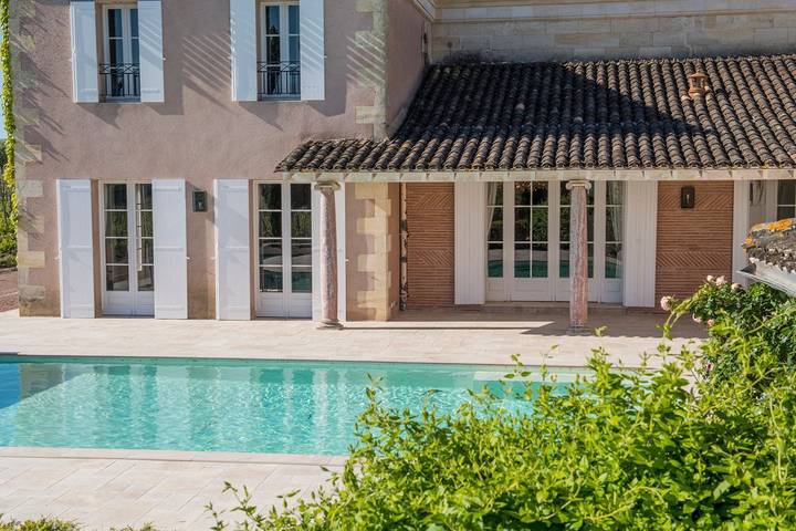 Château pour 10 personnes, avec terrasse et jardin en Gironde - 2