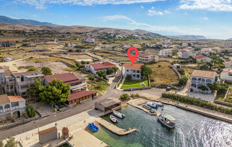 Apartamento para 4 personas, con terraza en Novalja