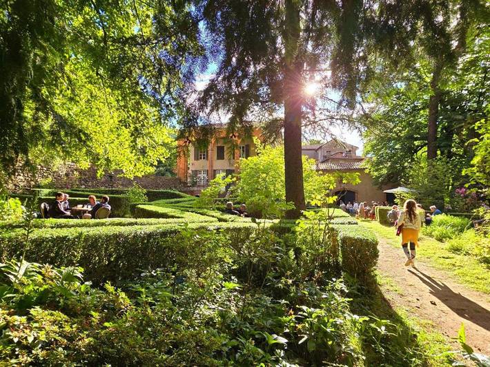 Maison d’hôte pour 2 personnes, avec Terrasse ainsi que Jardin et Vue