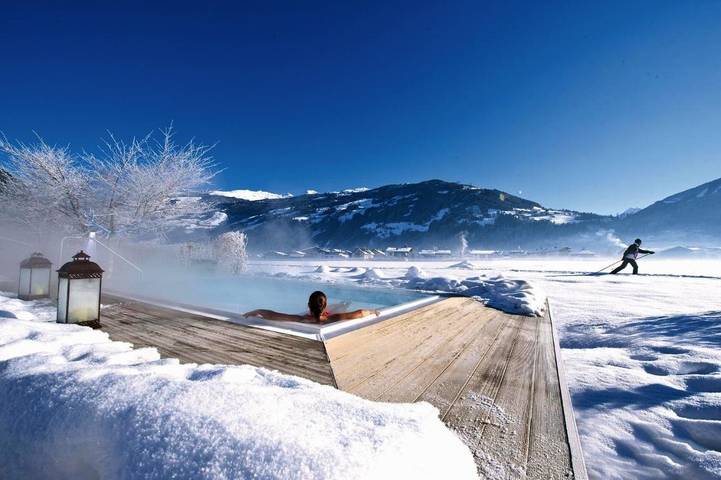 Hotel für 2 Personen, mit Pool und Sauna sowie Ausblick und Garten in Zell am Ziller