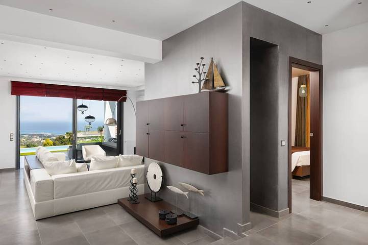 Ferienhaus für 8 Personen, mit Balkon und Whirlpool sowie Garten in Koskinou - 2