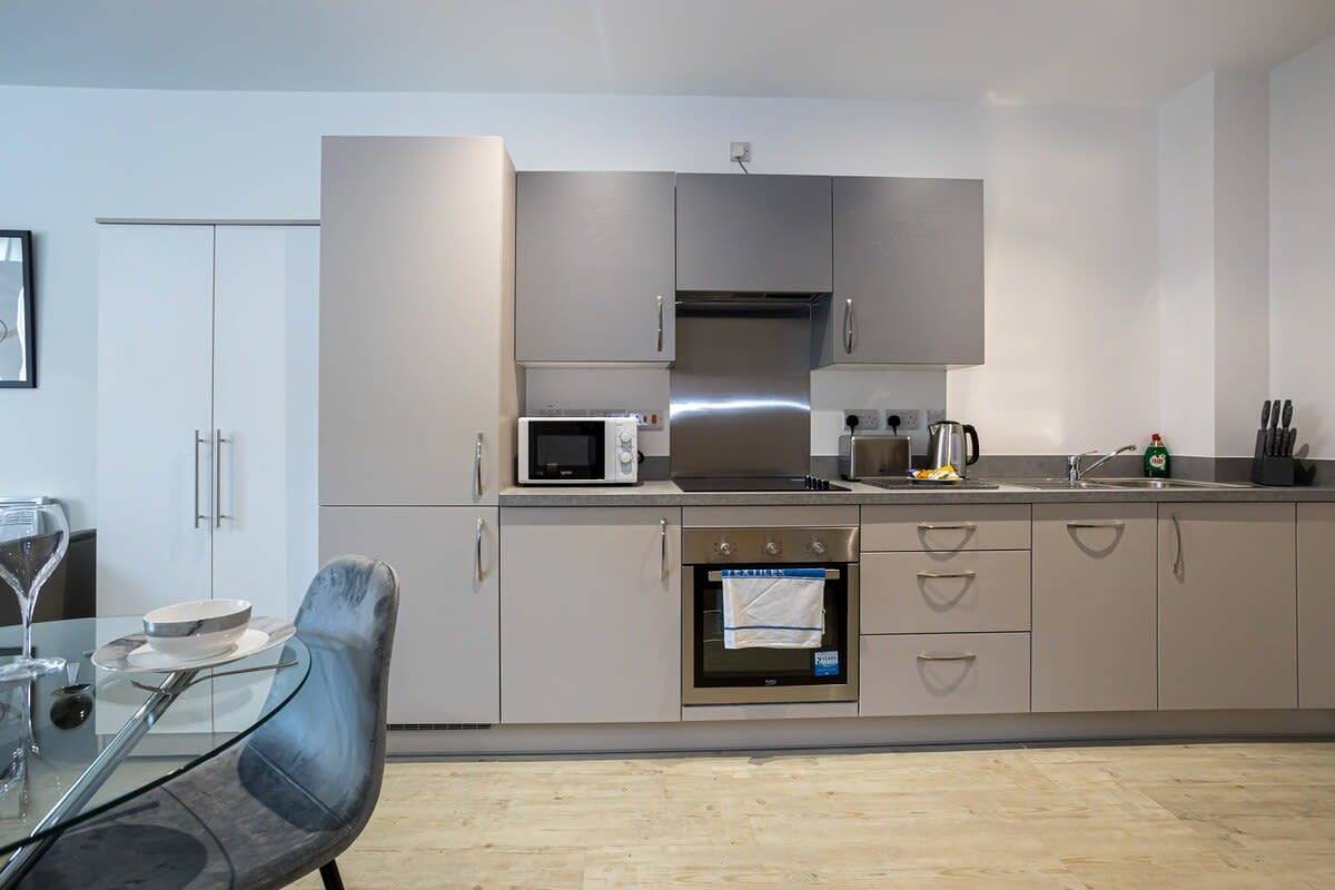 Estudio entero, Contemporary Studio Apartment in Manchester in Gran Mánchester