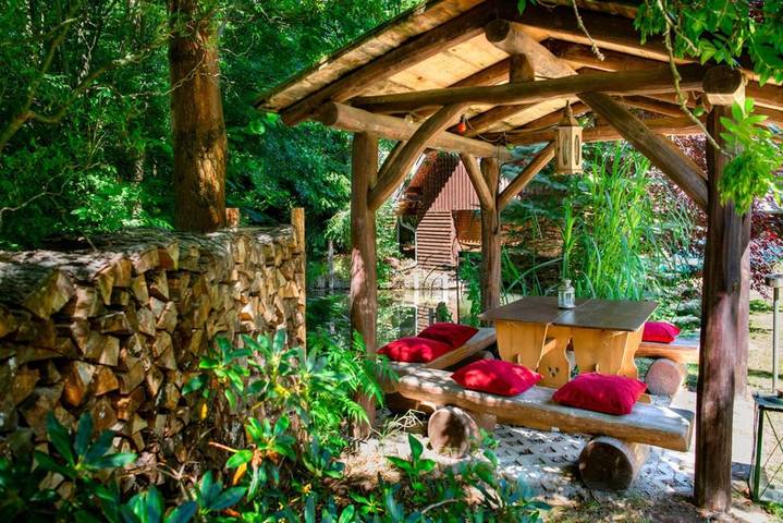 Bnb für 2 Personen, mit Terrasse und Garten sowie Sauna und Ausblick in Brandenburg - 4