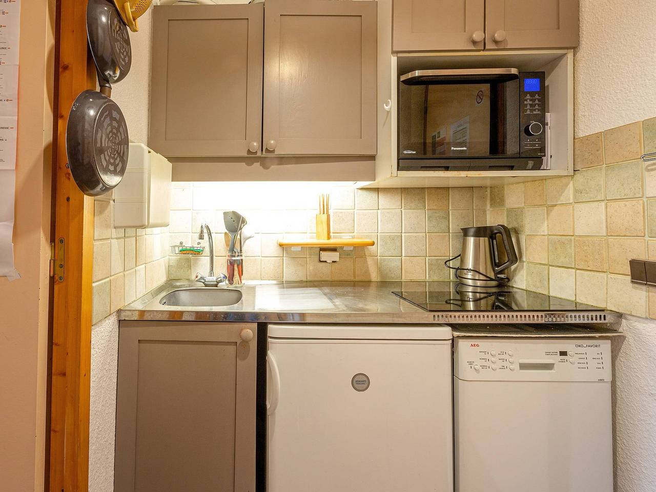 Studio entier, Studio divisible 4 pers, accès direct piste in La Plagne, Bellentre