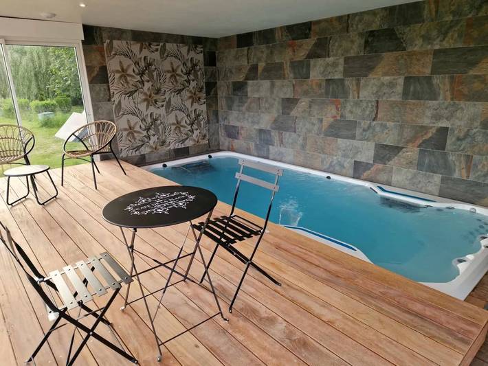 Location de vacances pour 4 personnes, avec jardin et terrasse ainsi que jacuzzi et sauna à Saint-Omer - 2