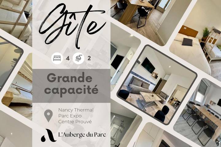 Chambre d’hôte pour 16 personnes, avec Vue à Nancy
