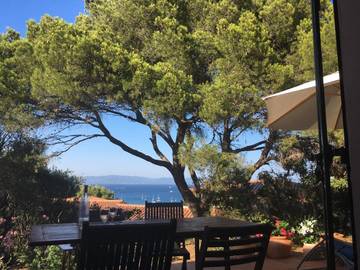 Cottage pour 7 personnes, avec vue et jardin, animaux acceptés dans Plage Du Pradeau