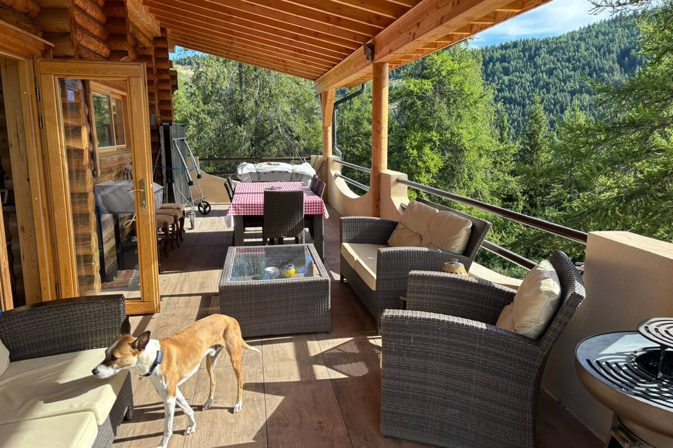 Charmant & confortable chalet 6 à 10 pers alt 1600 m in Roubion, Région de Nice