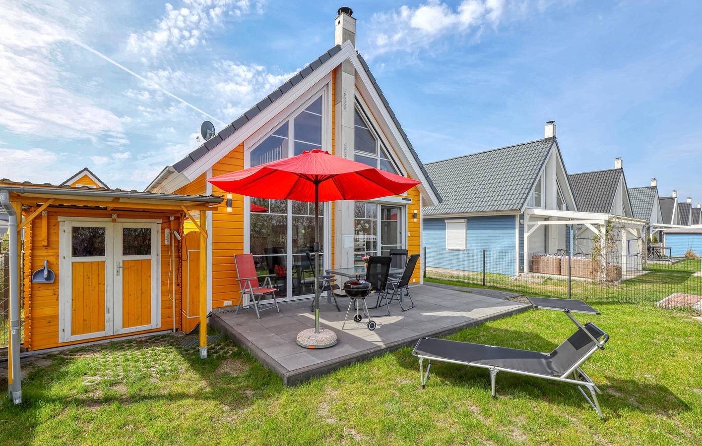 Gemütliche 67 m² große Wohnung mit Terrasse, WLAN und Parkplatz in der Nähe der Eisschleuse in Zerpenschleuse, Wandlitz