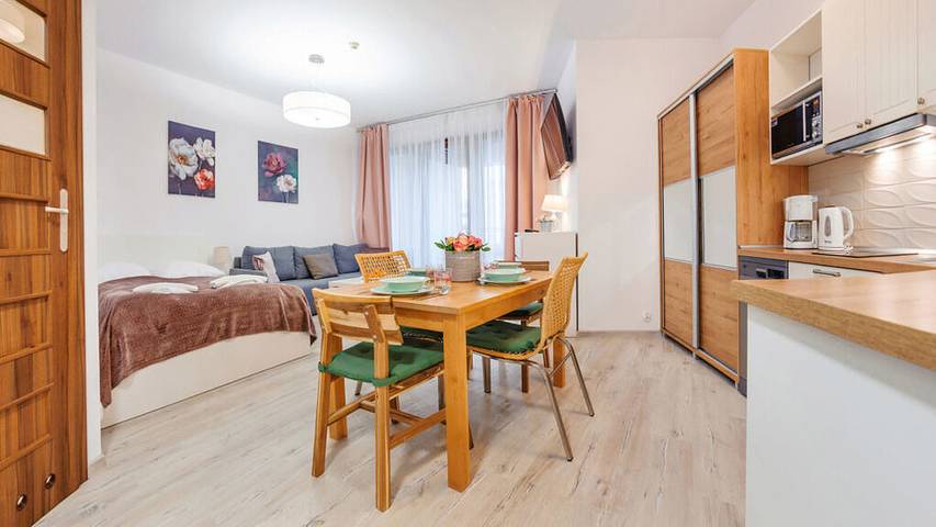 Ferienwohnung für 3 Personen, mit Balkon, mit Haustier in Kolberg