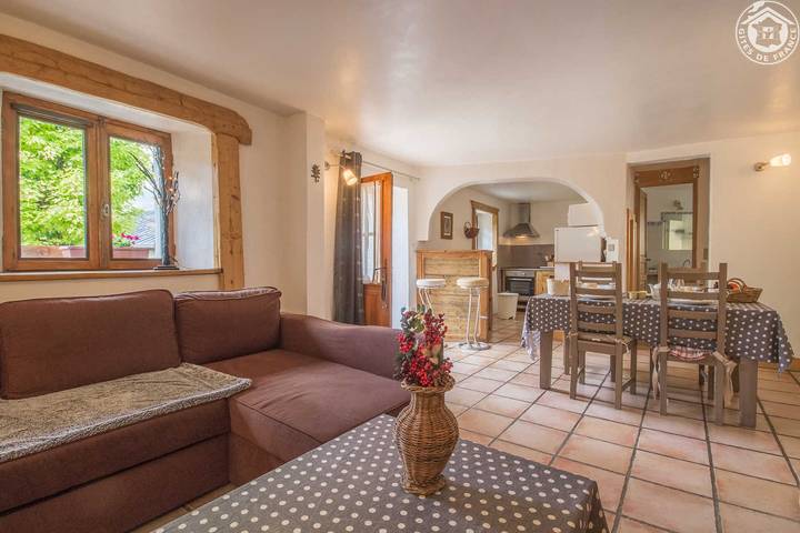 Gîte pour 4 personnes, avec jardin