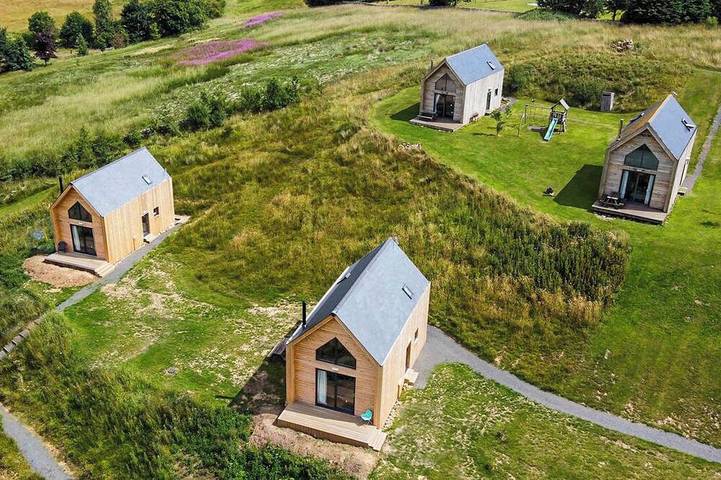 Glamping for 8 people, with Garden in Kielder Forest Park
