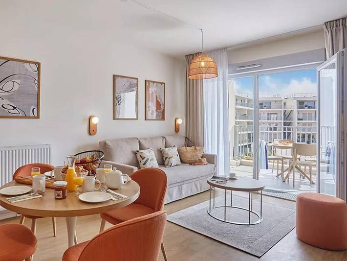 Apartamento entero, Résidence Odalys Collection L'Orée du Parc - Piso 4 personas - Apartamento de 2 habitaciones para 4 personas (aprox. 35m²) in Arthon-en-Retz, Chaumes-en-Retz