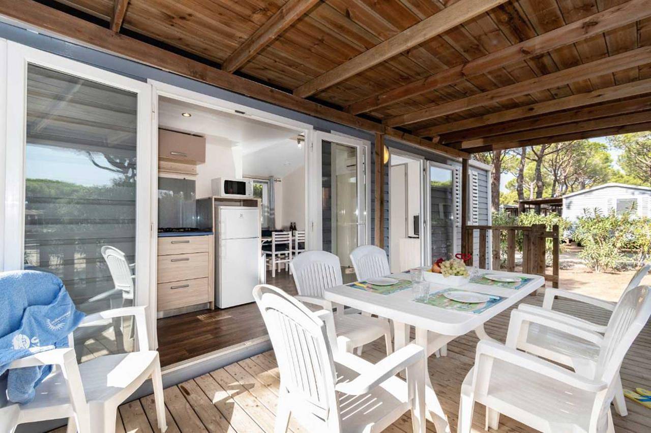 Feriendorf Orbetello Lodge Comfort Plus für 6 Personen in Orbetello, Grosseto Provinz