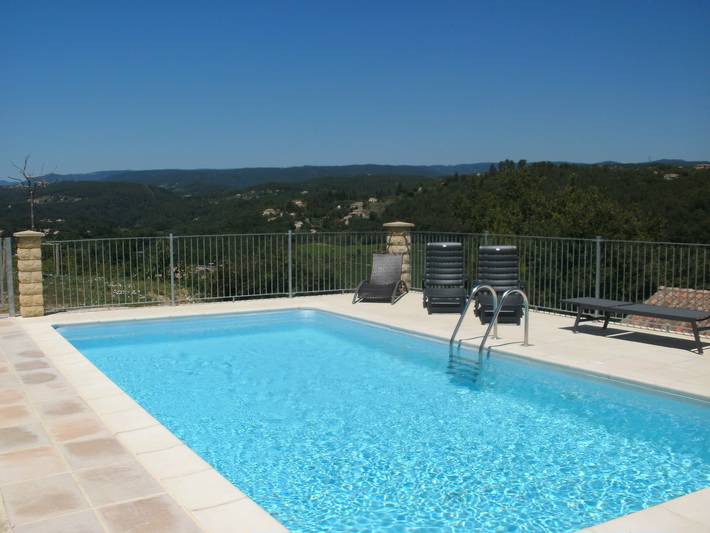 Gîte pour 6 personnes, avec piscine à Les Vans - 2