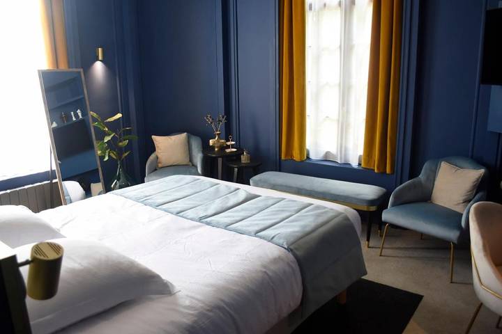 Location de vacances pour 6 personnes, avec piscine et sauna ainsi que vue et jardin à Saint-Quentin - 3