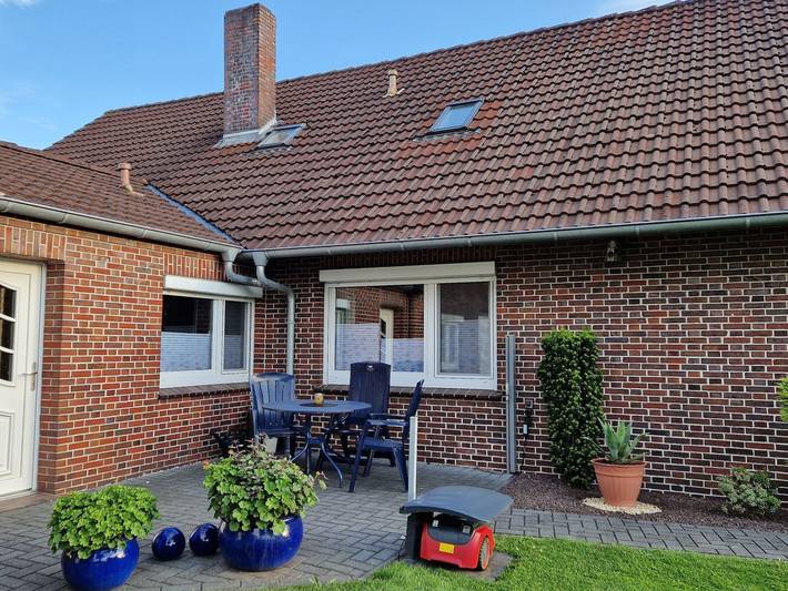 Ferienwohnung für 4 Personen, mit Terrasse und Garten in Uplengen - 4
