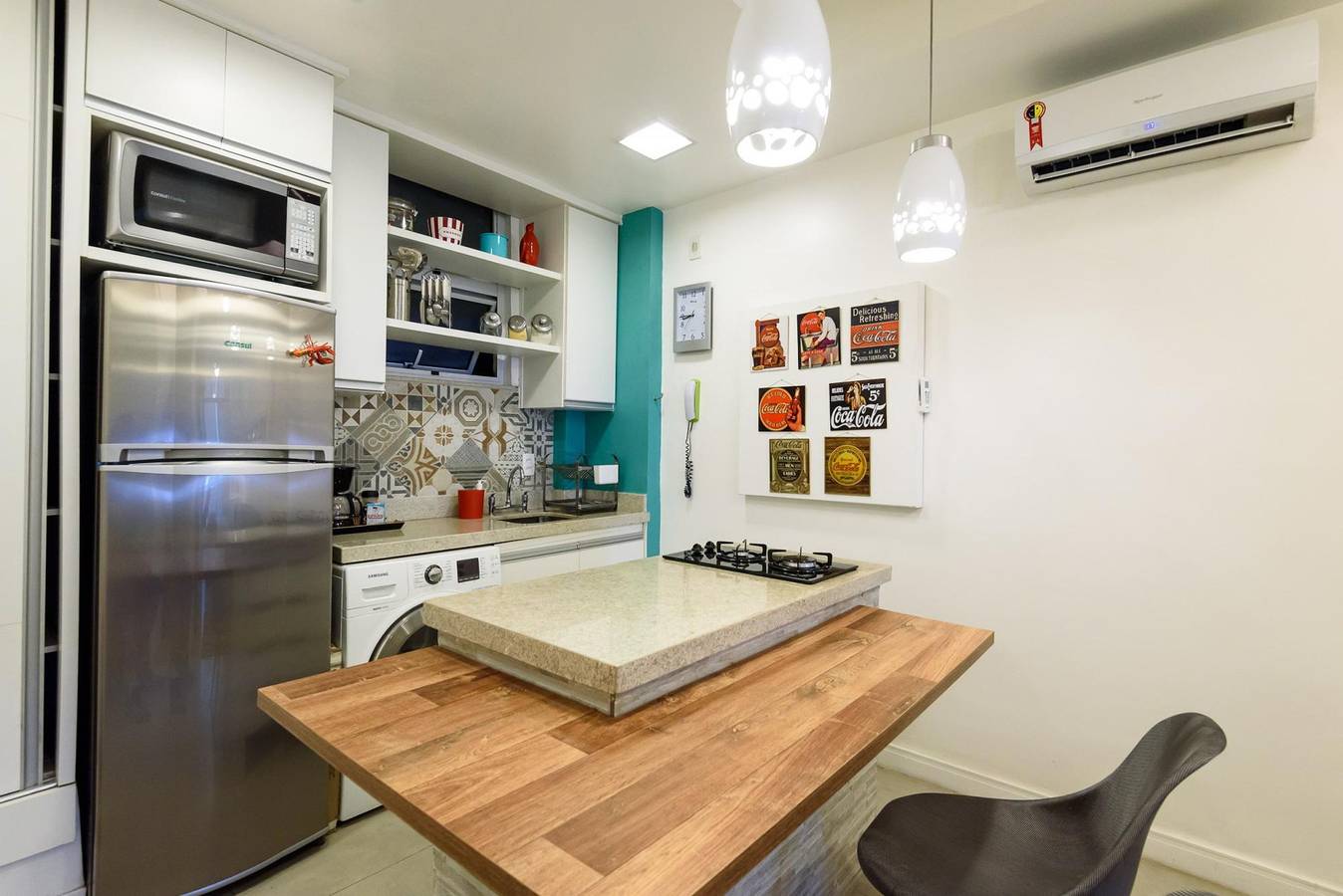 Appartamento intero, Side sea view, 3min from the beach | Pj204 in Copacabana, Rio de Janeiro