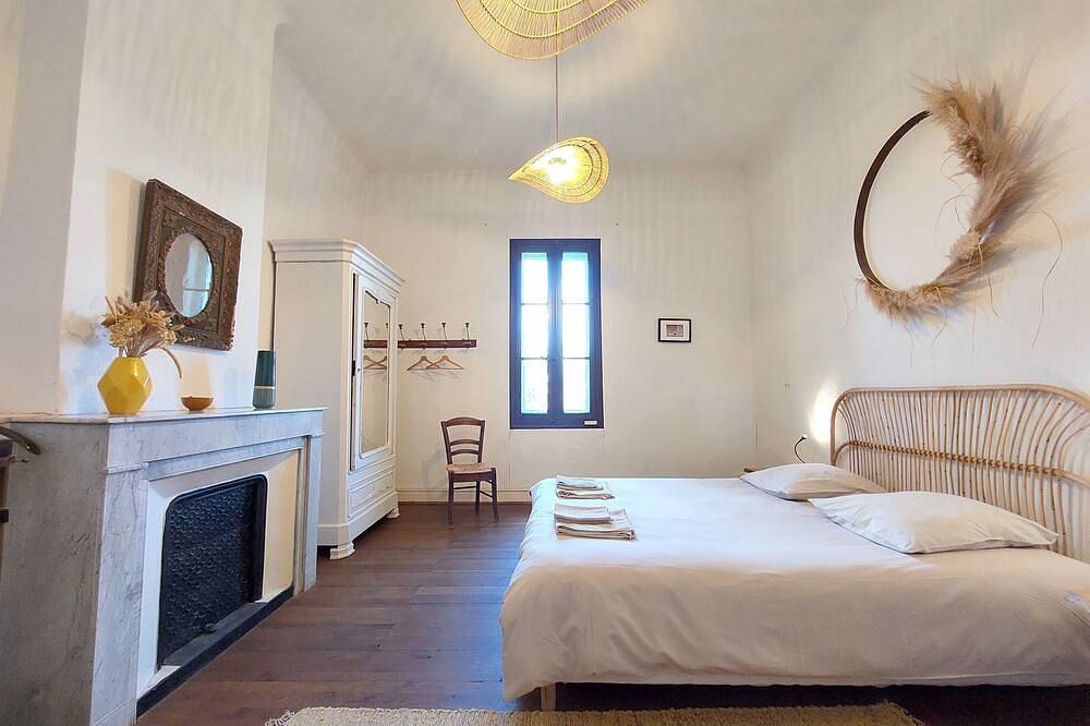 Superb Maison de Maître *** in Provence with infinity poolxxl and bicycles in Beaucaire, Nimes region