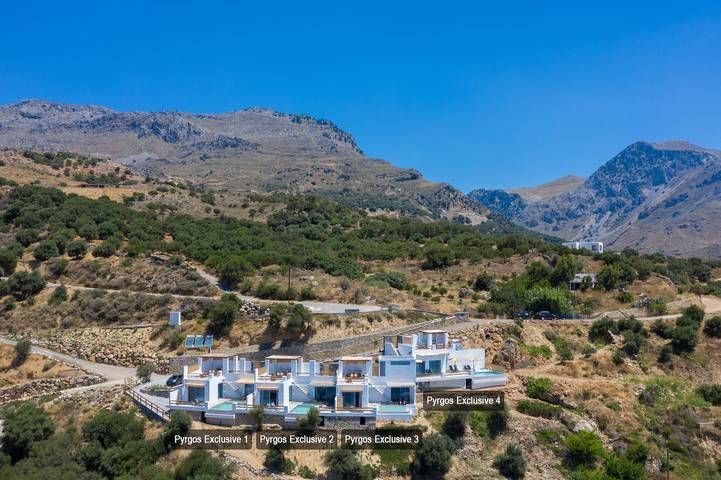 Villa für 4 Personen, mit Pool und Meerblick sowie Garten auf Kreta - 4