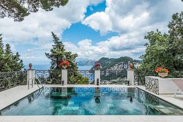 Ferienhaus für 24 Personen, mit Garten in Capri