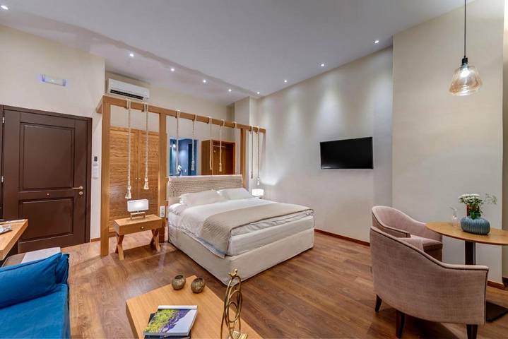 Maison d’hôte pour 2 personnes, avec vue dans Syros