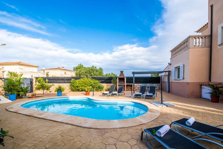 Finca für 6 Personen, mit Terrasse in Sa Ràpita - 2