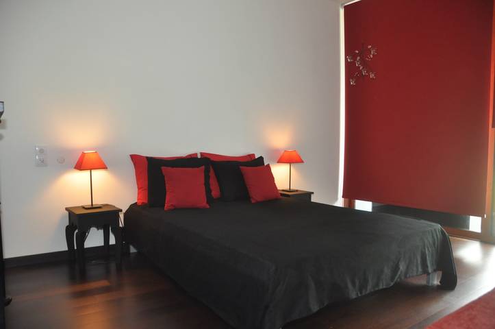 Chambre d’hôte pour 4 personnes, avec vue et jardin