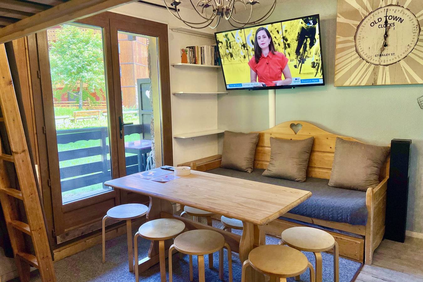 Estudio entero, Estudio para 9 personas con terraza in Station de Risoul, Risoul