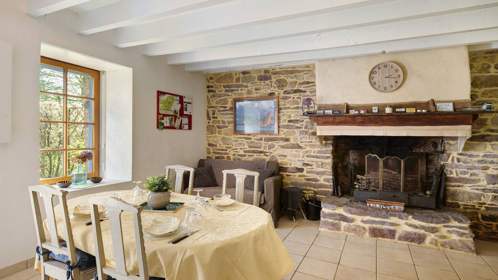 Holiday Home “Gîte La Longère de Brocéliande” with Private Garden in Paimpont, Rennes region