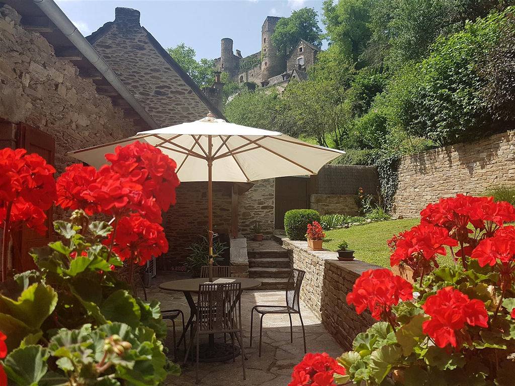 Gîte 4 pers. dans un des "Plus Beaux Villages de France" in Belcastel, Massif central